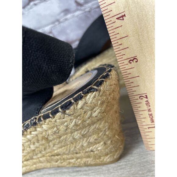 Vidorreta Metallic Silver Blue Rope Espadrilles Wedge Sandals Women 41EU/10.5US - Picture 8 of 16